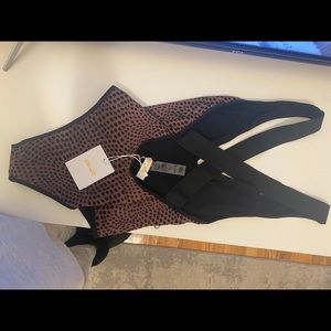 Diane von furstenberg one piece swimsuit